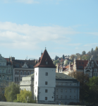 Wasserturm der Kleinseite und Josef Bozek